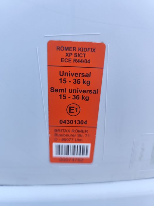 Cadeira Auto Britax Römer Kidfix XP SICT (15-36kg) – Máxima Segurança ISOFIX