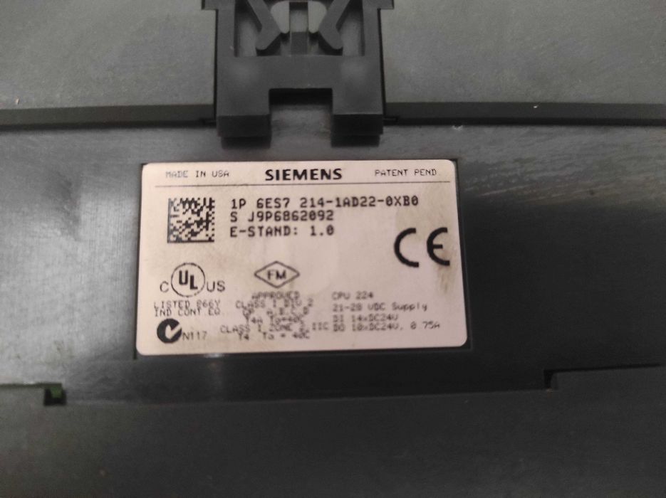 Контролери, ЦПУ, CPU Siemens S7-200