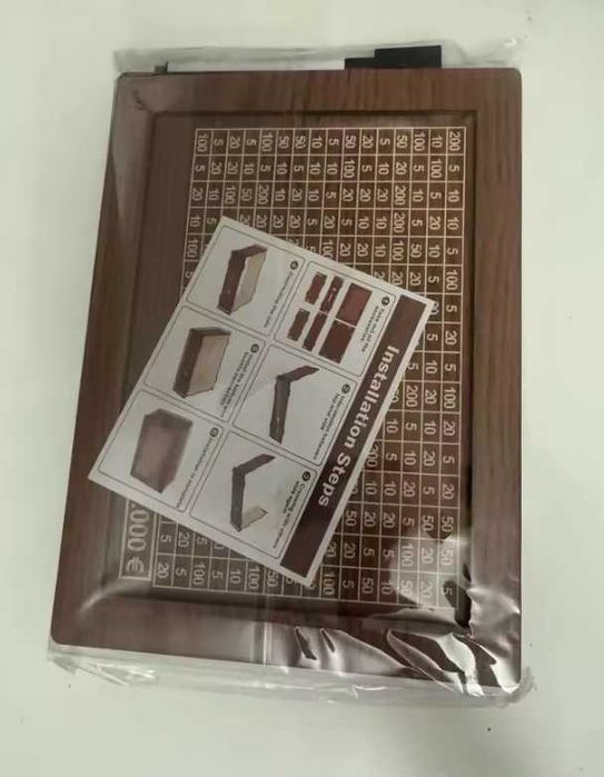 Mealheiro de Madeira para Poupança – 1.000€ a 10.000€