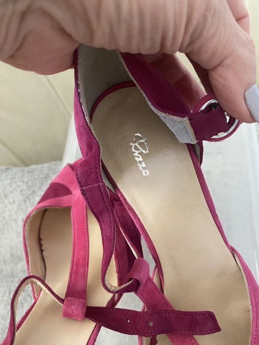 Buty sandały na platformie