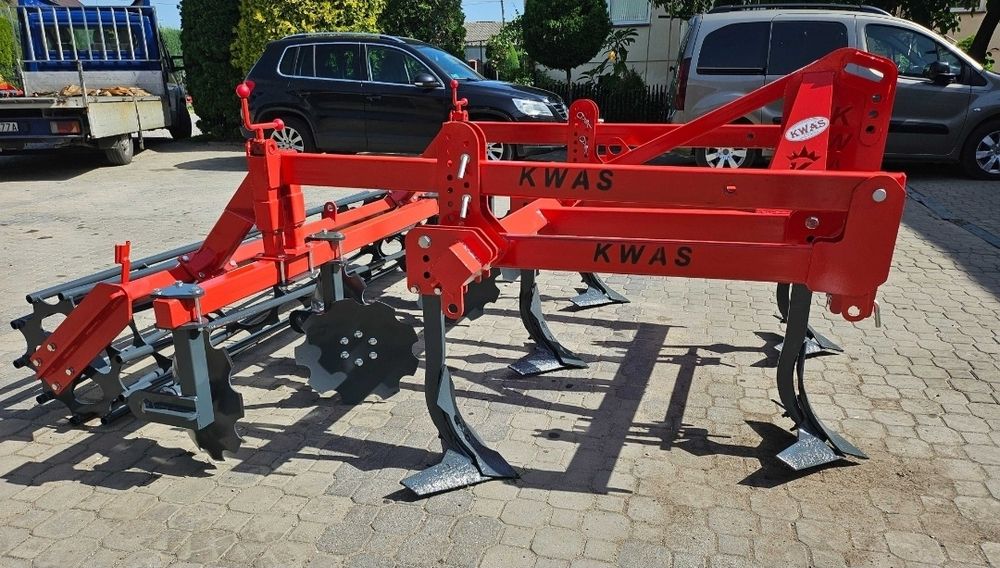Agregat podorywkowy ścierniskowy gruber KWAS Nowy 1,8m 2,2m 2,6m 3,0m