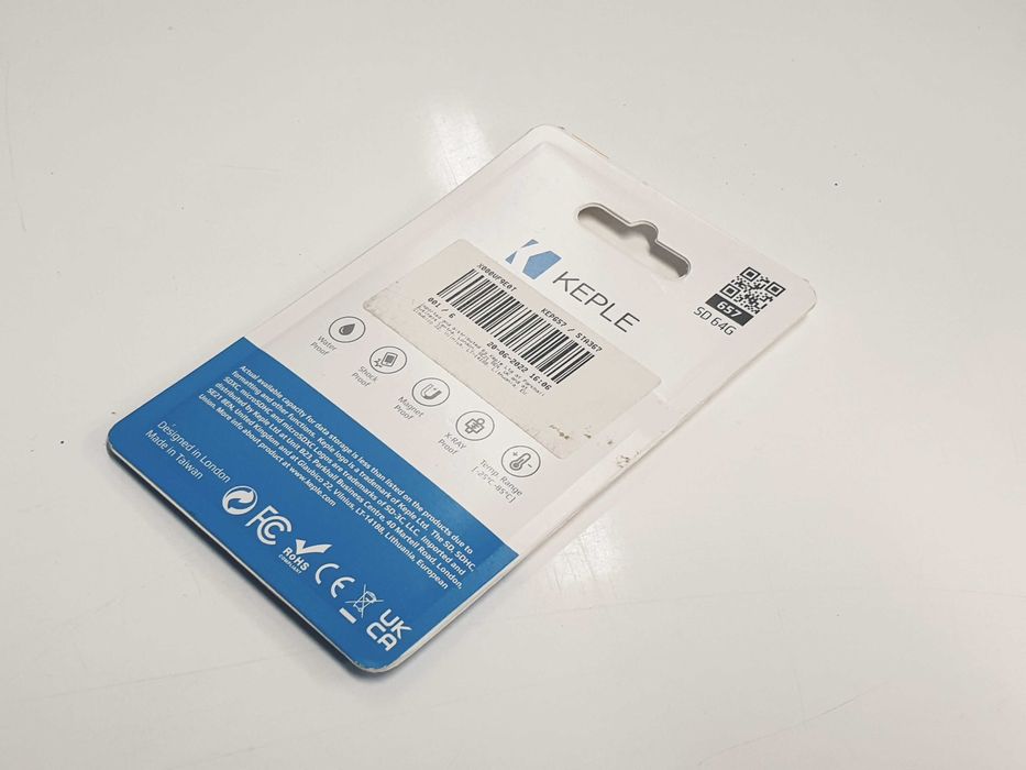 Karta pamięci SD 64 GB firmy Keple