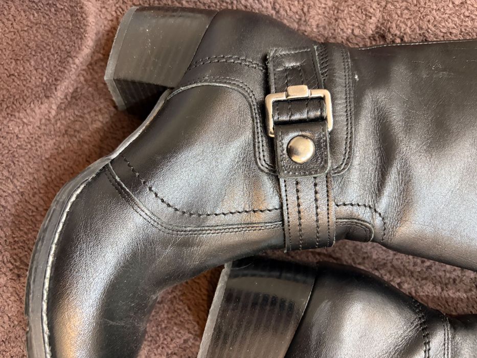 kozaki z prawdziwej skóry