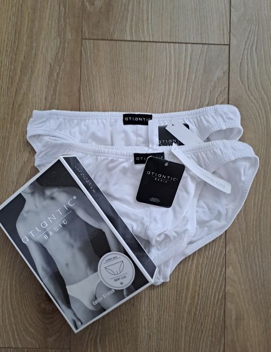 Slipy męskie Atlantic, rozmiar M, super mini, 2PACK