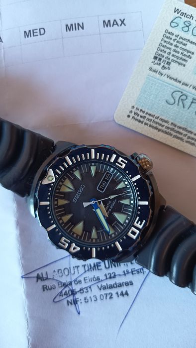 Muito Raro. Seiko Sea Monster SRP581j1  Made in Japan