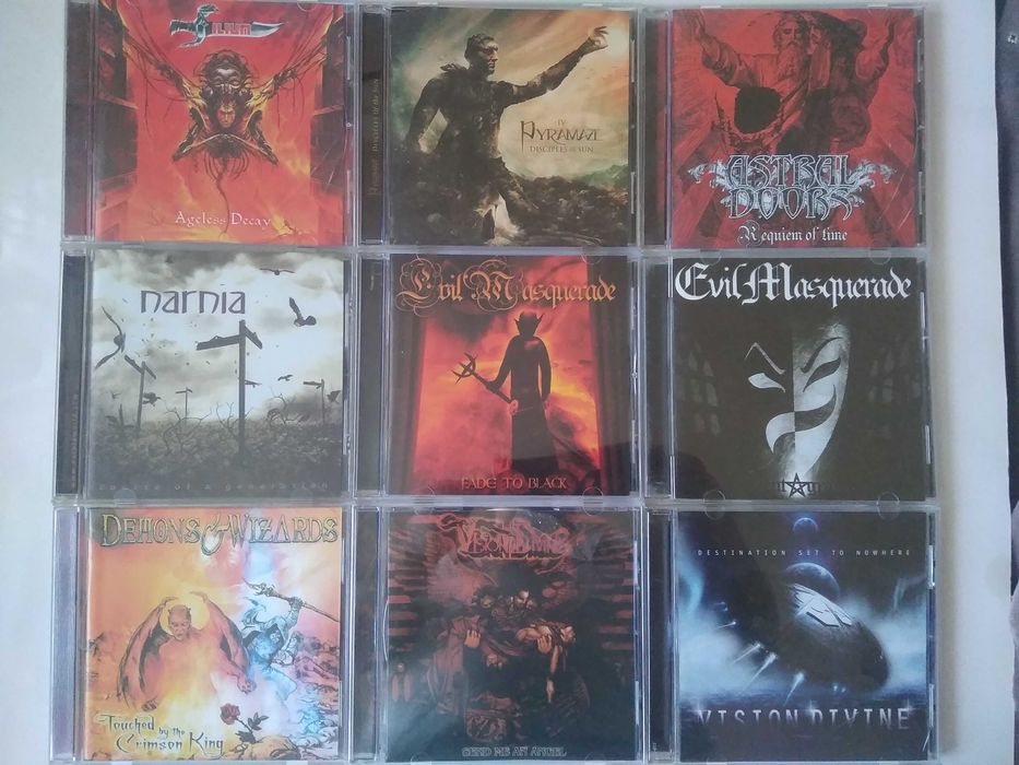 Power Metal/заводські- сд диски.