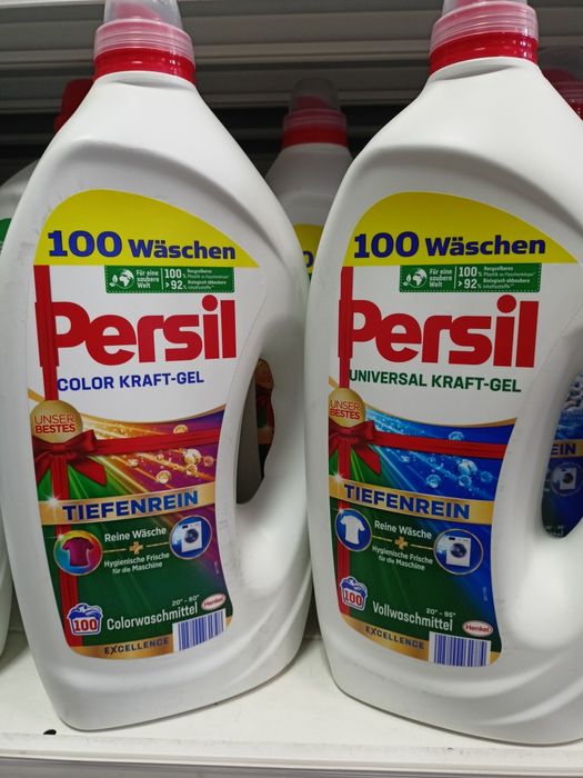 Niemiecki Persil zestaw univer.+color 9l oryginalny
