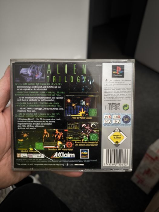 Alien trilogy ps1 PlayStation 1 Słubice • OLX.pl
