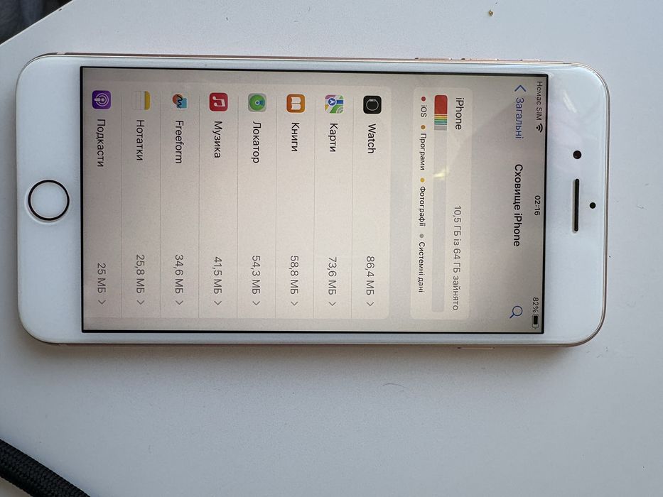 iPhone 8 Plus 64 GB Rose Gold