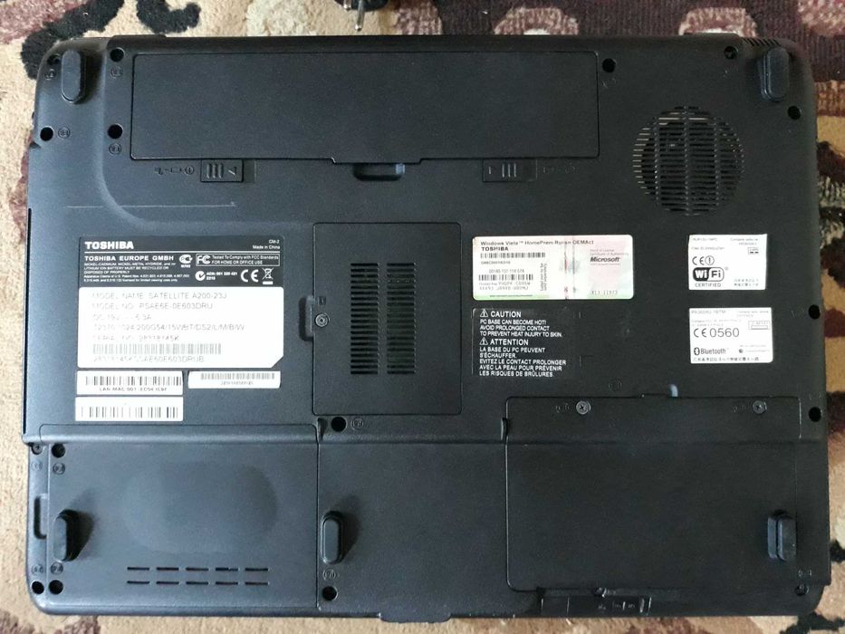 Ноутбук TOSHIBA Satellite A-200-23J