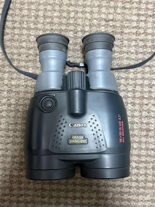 Бінокль Canon 18x50 IS UD 3,7” all weather