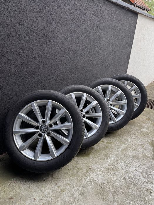 Felgi z oponami VW 17 z czujnikami
