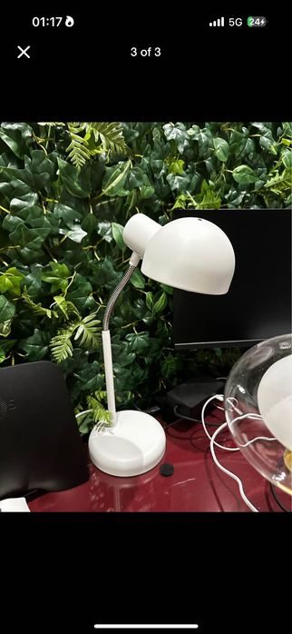 Candeeiro Ikea branco