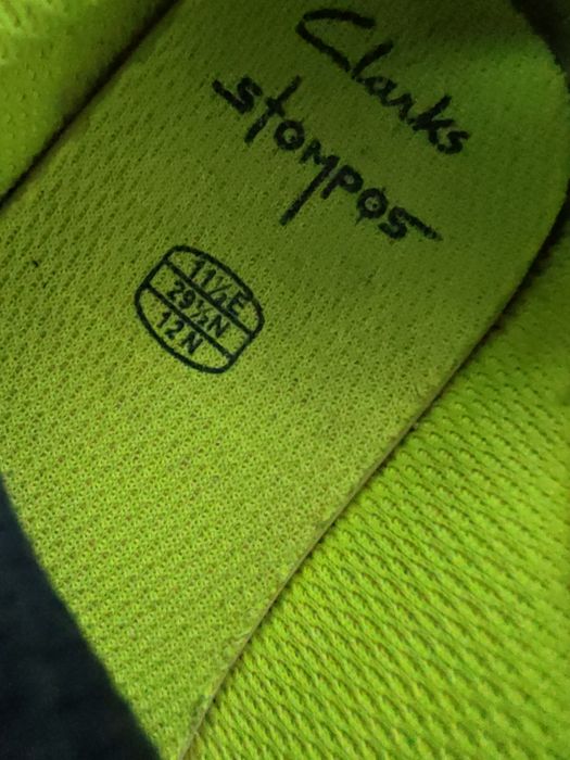 Кросівки Clarks, шкіряні