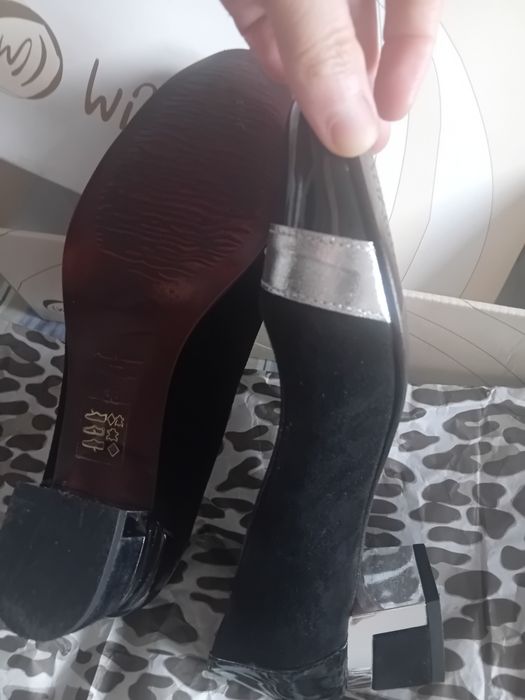 Sapatos usados 1vez