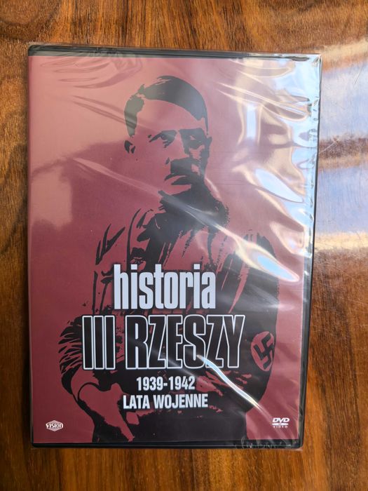 Historia III Rzeszy 4x DVD (folia) + DVD Sekretarka Hitlera gratis!