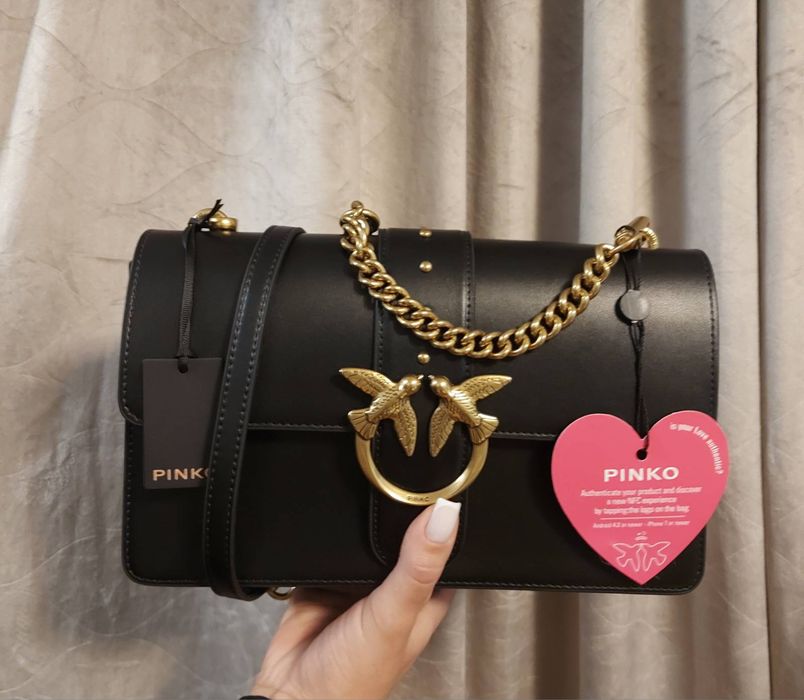 Nowa oryginalna torebka damska pinko love one classic