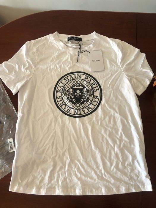 Balmain Circle logo Tee