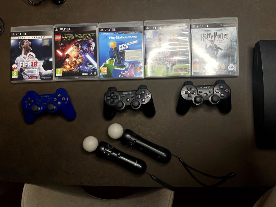 PS3 z zestawem MOVE