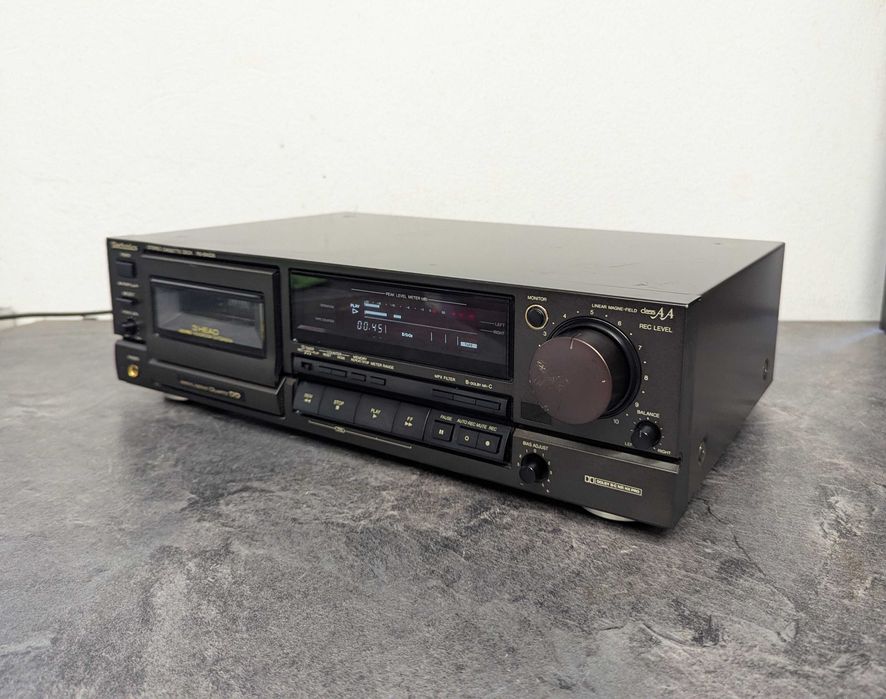 Касетна дека Technics RS-BX626. Direct Drive. Quartz.