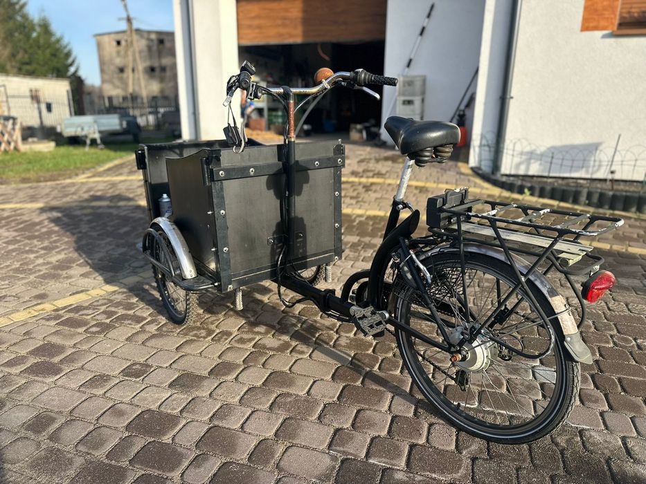 Rower z koszem riksza Knopin • OLX.pl