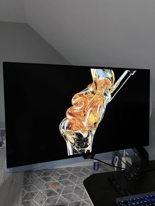 ASUS PG27AQDM OLED 240Hz | Gwarancja do 2028 | Komplet | Bez wypaleń