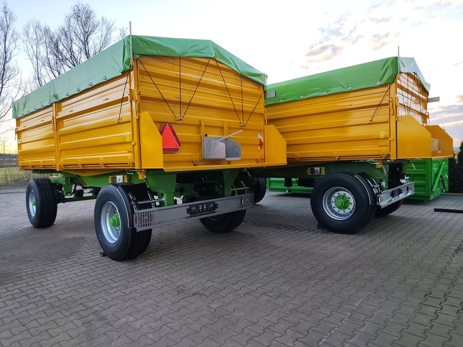 Przyczepa wywrotka 3 stronna hl 14 ton Long  dbl 16