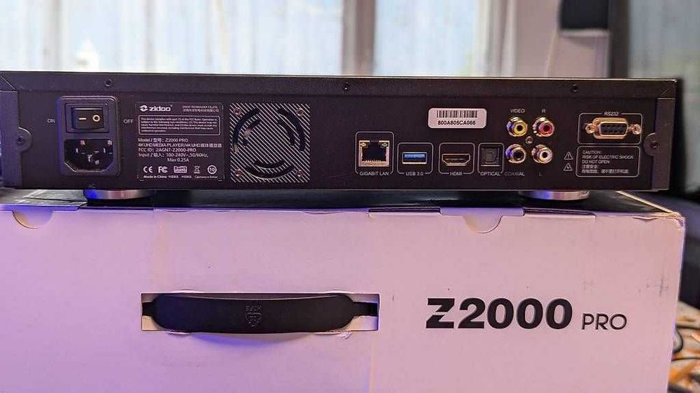 Zidoo Z2000 Pro - SSD/HDD/Dolby Vision/Dolby Atmos/HDR - GWARANCJA!!!