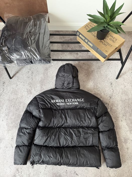 Пуховик Armani Exchange, AX куртка зимова Армани