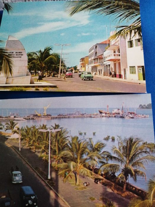 Postais antigos da Guiné Bissau