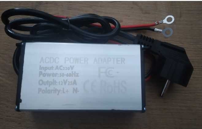 Zasilacz do Webasto,Nagrzewnicy 230V na 12V 25A