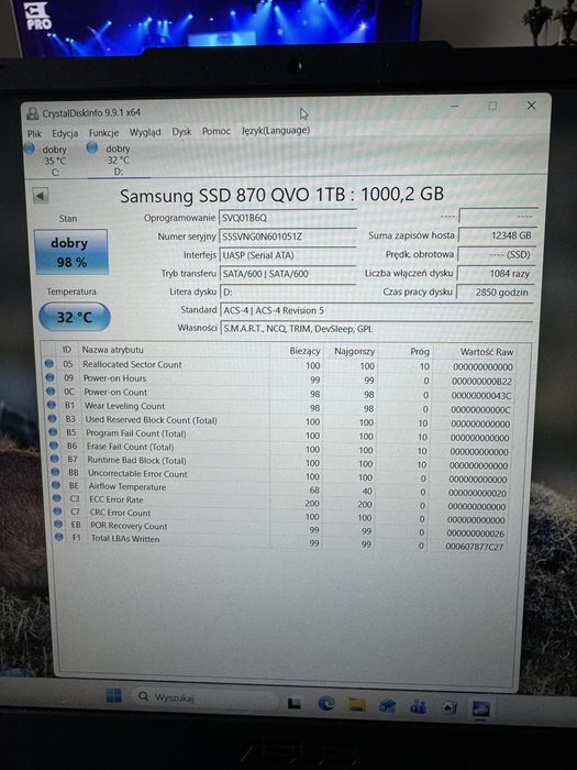 Dysk ssd 2.5 cala plus metalowa kieszen