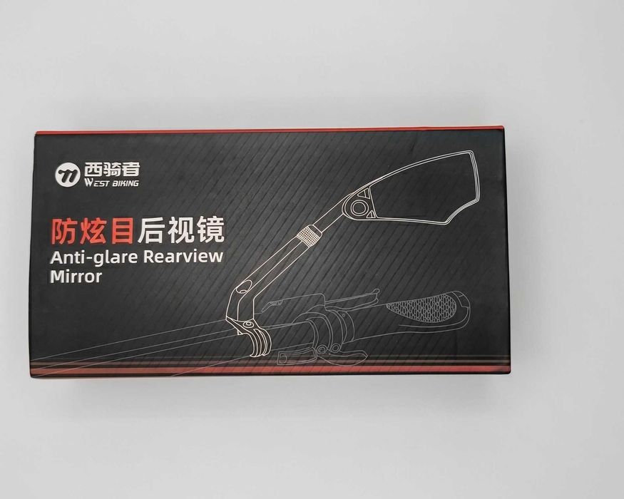 Nowe lusterko rowerowe West Biking Anti-Glare – regulowane, antyrefleks