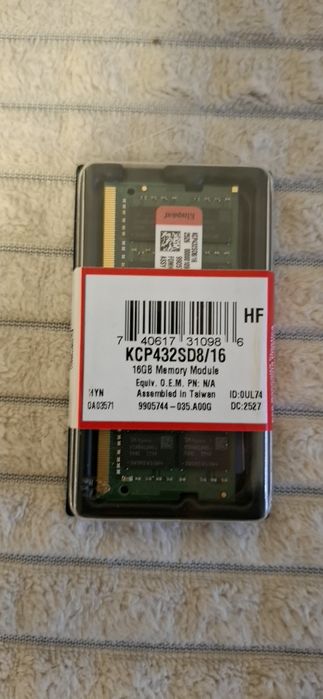 Kingston 16GB (1x16GB)