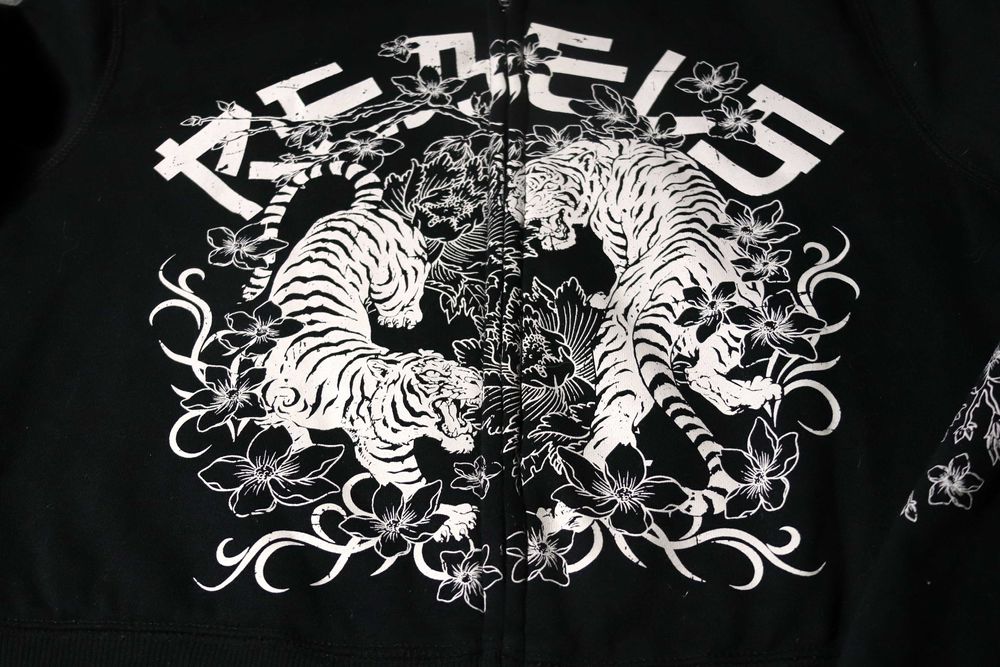 Кофта на блискавці з крутим прінтом, TERRANOVA, XS