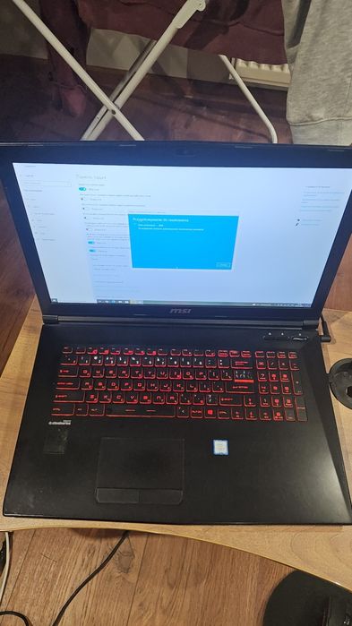 Laptop MSI gamingowy do gier