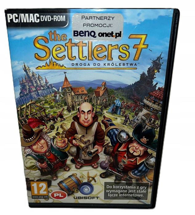The Settlers 7 Droga Do Królestwa BOX PL - pudełko po grze