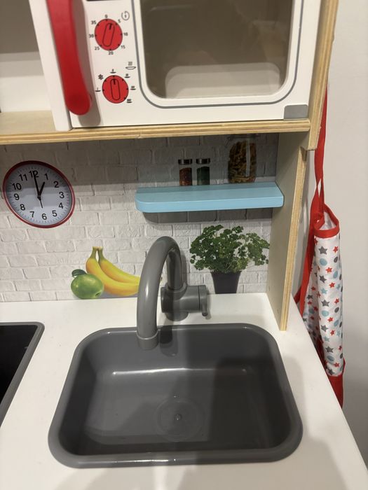 Cozinha de brincar montada