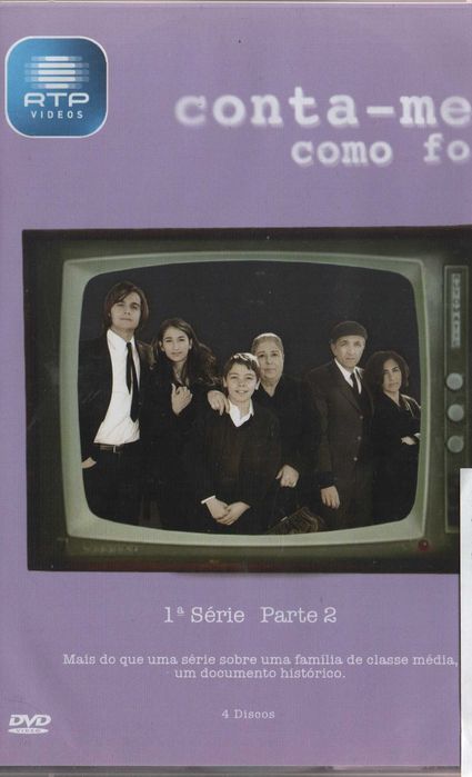 Dvd Conta-me Como Foi - 1ª Série, Parte 2 - drama- série de tv-4 dvd's