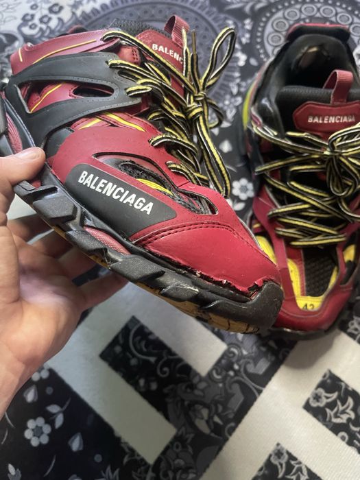 Balenciaga Track 1.0  Red Black 43 баленсиага траки трак 1