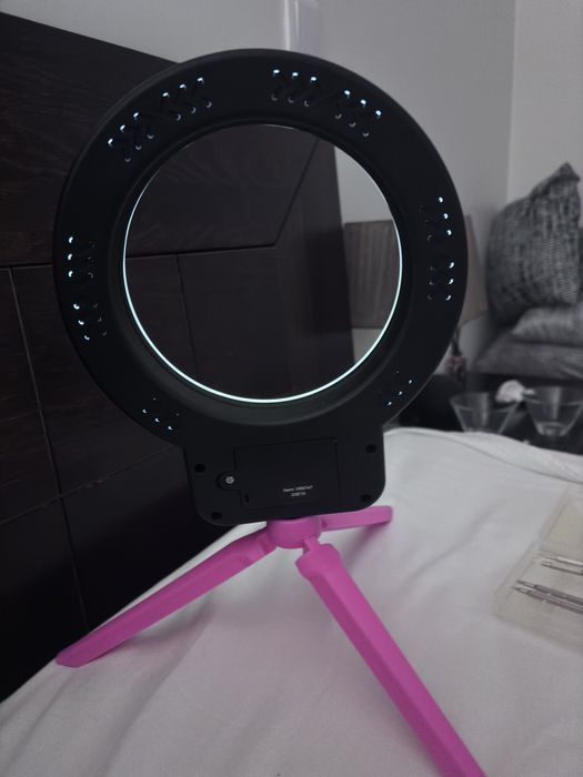 Ring Light LED com Tripé – Luz Circular para Maquilhagem