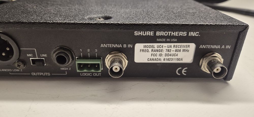 Odbiornik  bezprzewodowy Shure UC4
