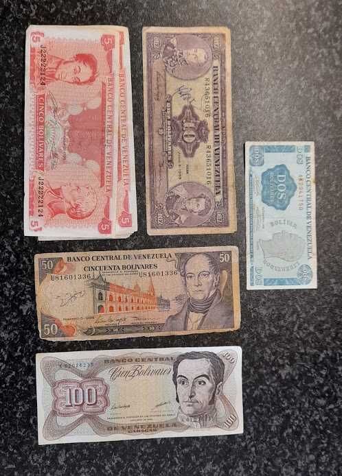 Notas internacionais troco o vende-se