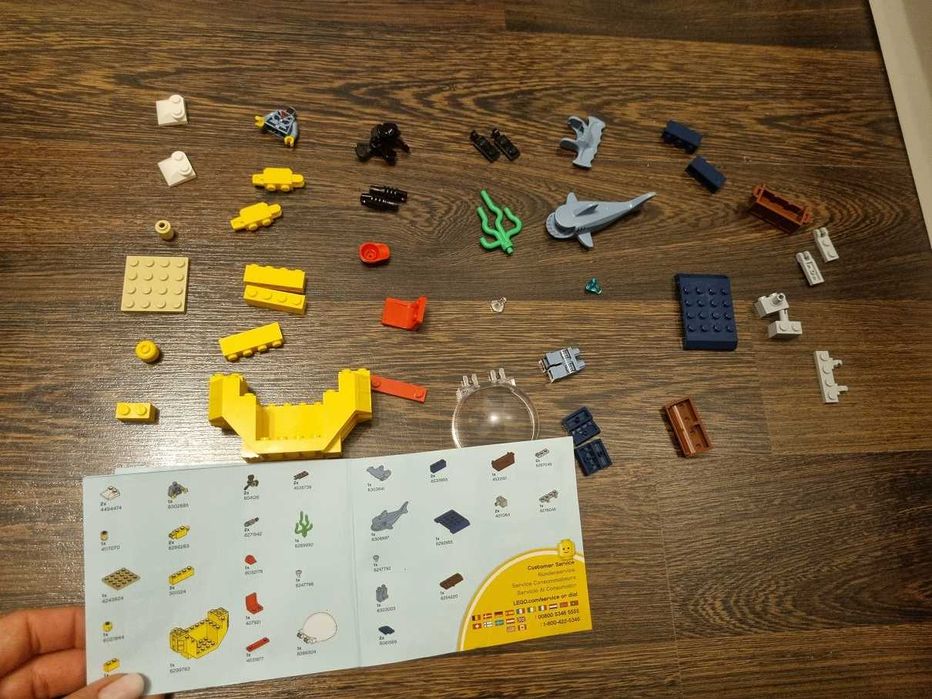 Klocki LEGO City60263 Oceaniczna miniłódź podwodna