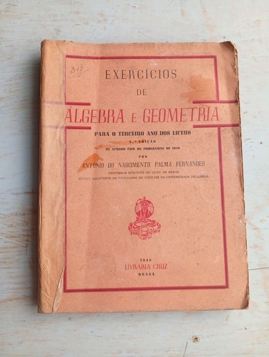 Livro Exercícios Álgebra e Geometria 1948