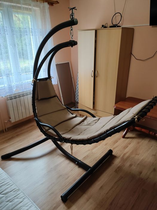 Fotel leżak wiszący ogrodowy