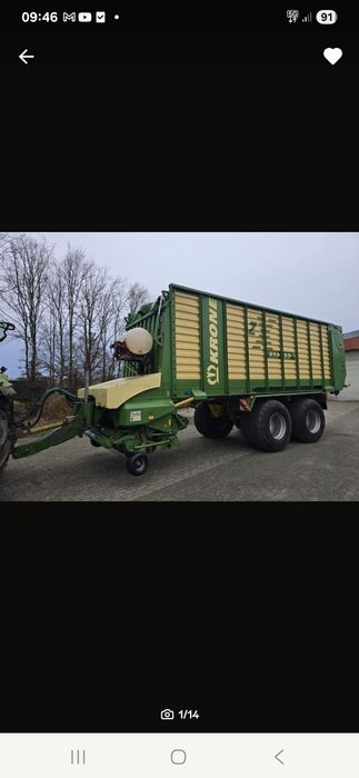 Samozbierająca Krone ZX 450 GD