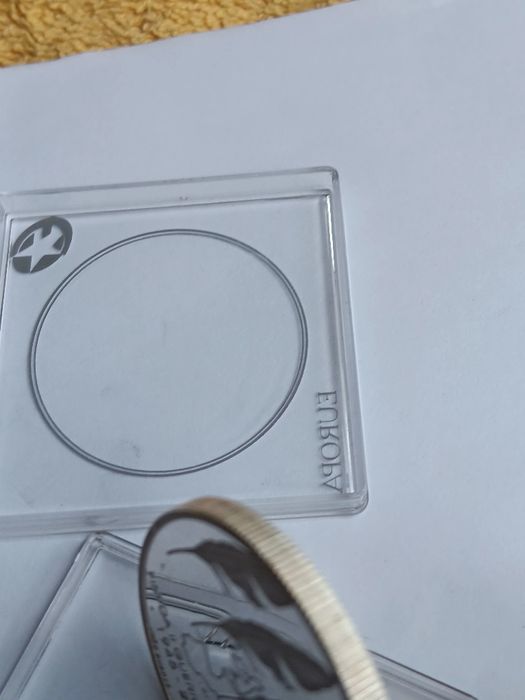 Moeda de prata prof de 8€ de 2005