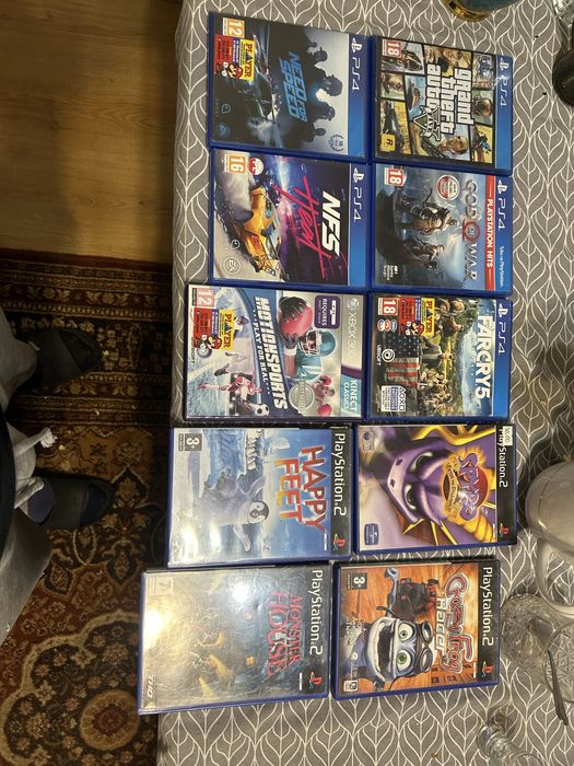 Sprzedam gry ps4 ps2 xbox 360
