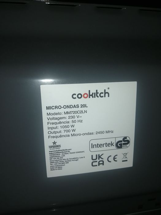 Microondas Cookitch 700 w